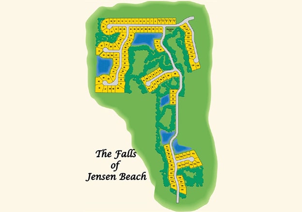 Falls of Jensen Beach Jensen Beach FL Site Plan