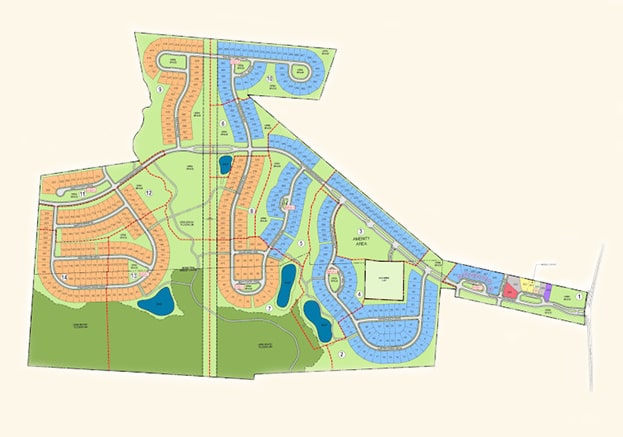 Heritage Wesley Chapel NC Site Map