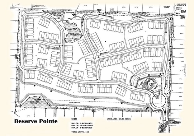 Reserve Pointe Navarre FL Site Plan