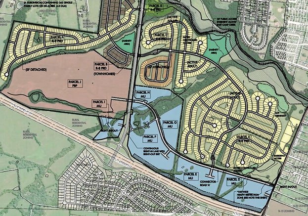 master site plan of nexus tennesse