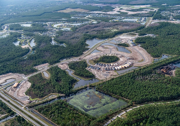 Seminole Palms Aerial
